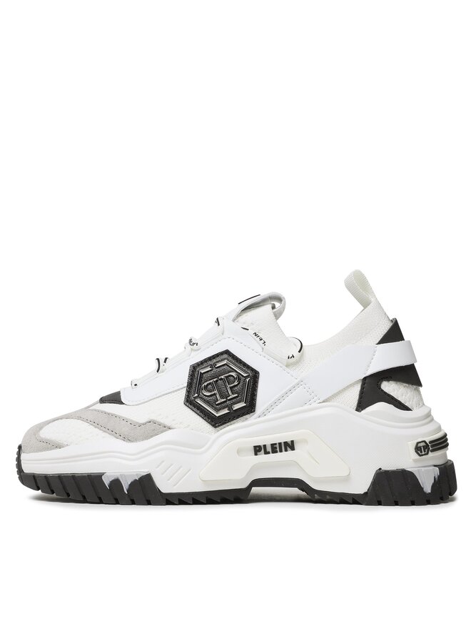 Tenis Philipp Plein Predator Negro De Hombre - Original | Meses Sin Interés