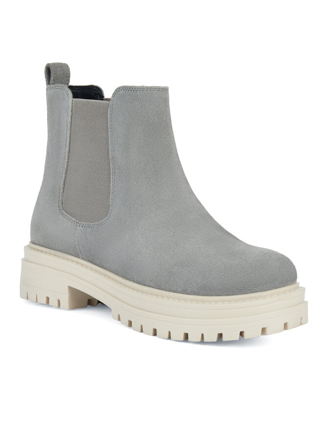 Geox Jātnieku stila puszābaki Geox D Iridea D04HRB 00023 C9371 Pelēks