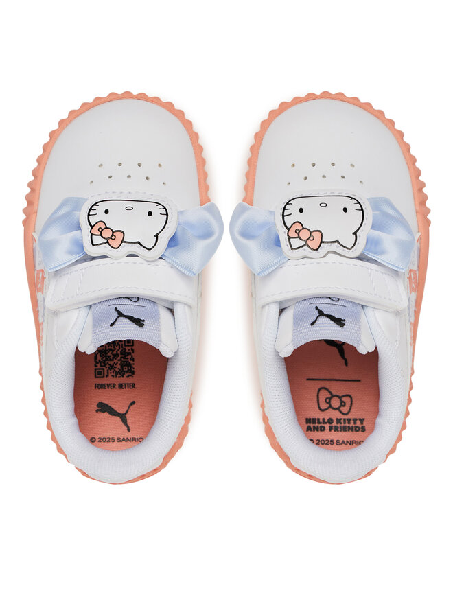 Puma Sneakersy Puma Carina 3.0 HK&FR V Inf 401421 01 Biela