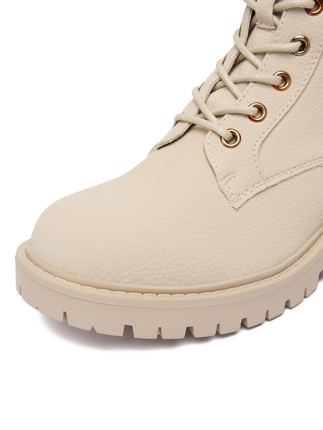 DeeZee Botines planos DeeZee 58022-1A Beis