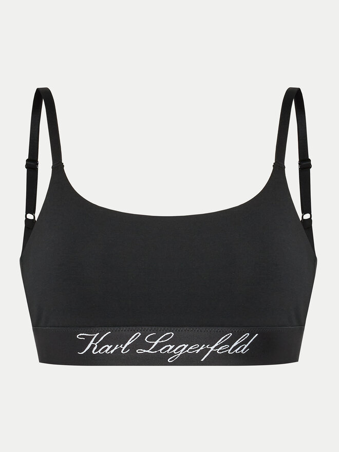 KARL LAGERFELD KARL LAGERFELD Top de sujetador 240W2129 Negro