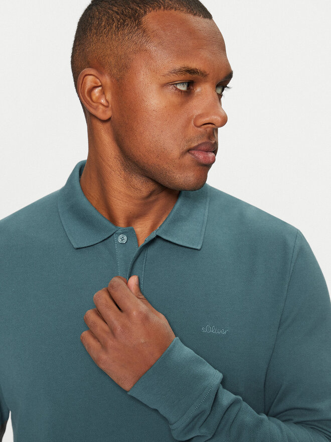 s.Oliver s.Oliver Pólóing 2153544 Zöld Regular Fit