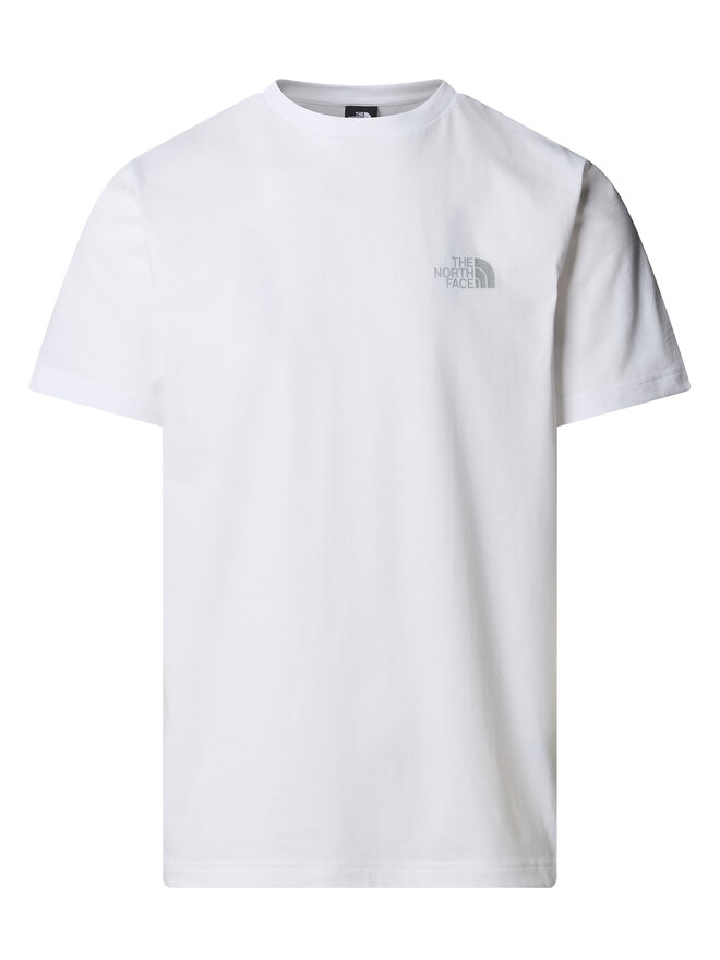 The North Face The North Face Camiseta NSE Box NF0A8C4V Blanco Regular Fit