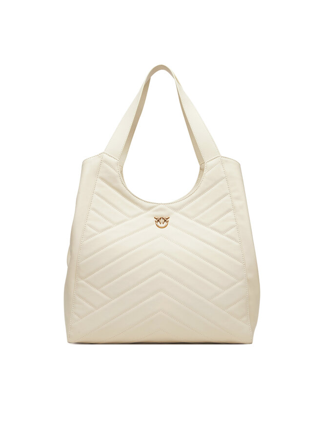 PINKO Kabelka PINKO Tote Bag PE 25 PLTT 104536 A2AO Bílá