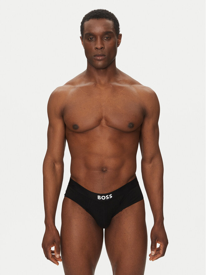 BOSS BOSS Pack de 3 slips Hipbr 3P Boss One 50546561 Negro