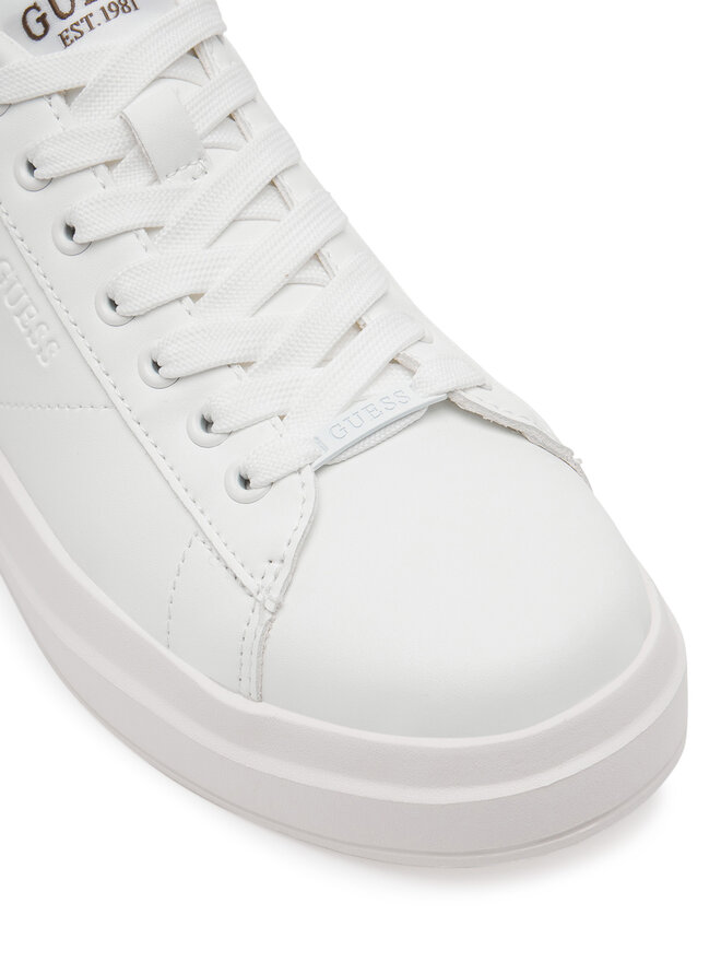 Guess Sneakers Guess FLJBIN LEA12 Alb