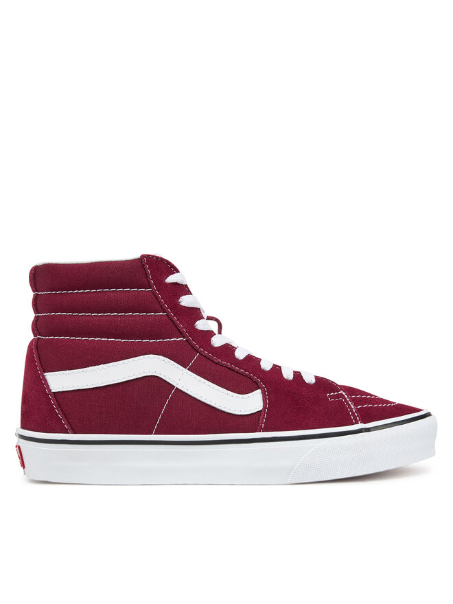 Vans Sneakers aus Stoff Vans SK8-Hi VN000D32ZCF1 Dunkelrot