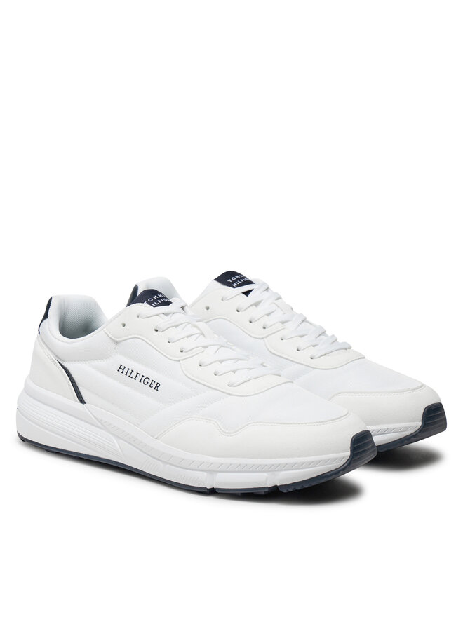 Tommy Hilfiger Sneakers Tommy Hilfiger Faston Mix Ess FM0FM05141 Bianco