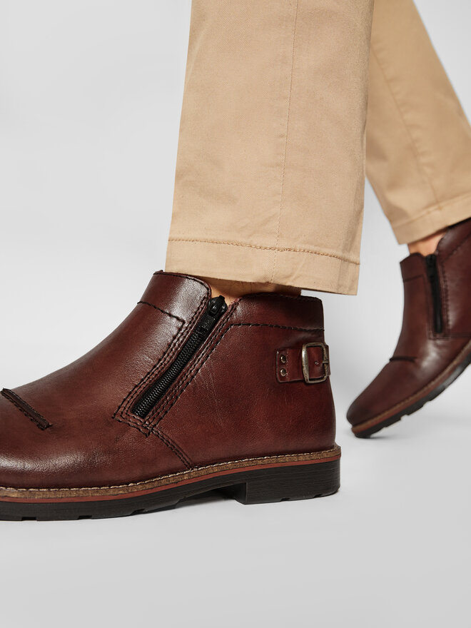 Rieker Botines planos Rieker 35362-25 Marrón