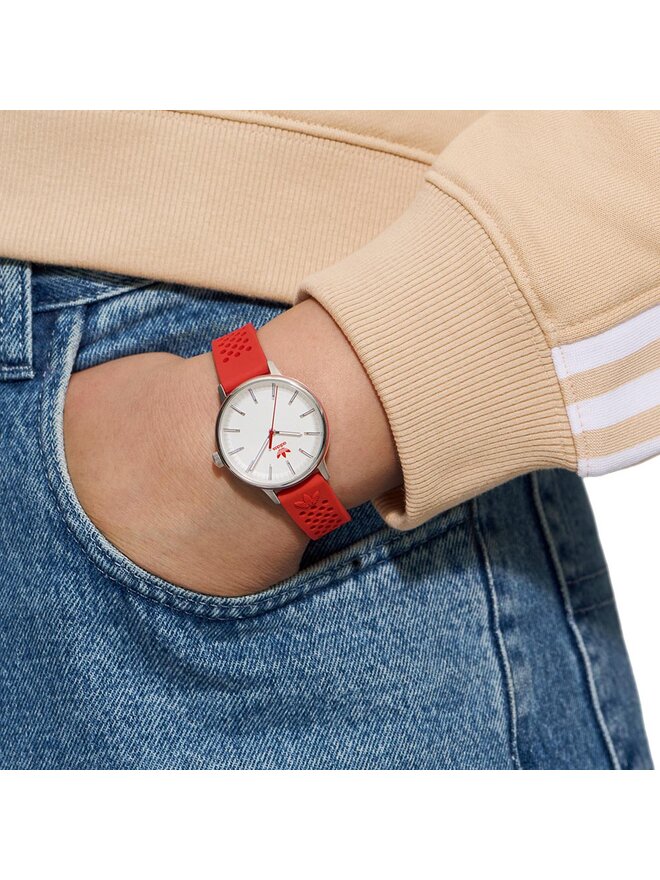 adidas Originals Часовник adidas Originals Code One Xsmall Watch AOSY23029 Сребрист