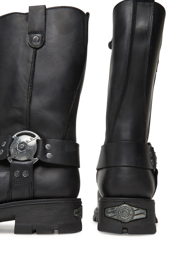 NEW ROCK Csizma NEW ROCK M-7610-S1 Fekete