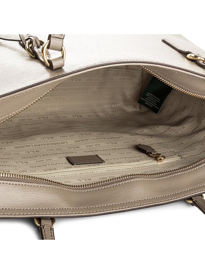 Handtasche Lauren Ralph Lauren Bennington Tote 431687507006 Braun eschuhe