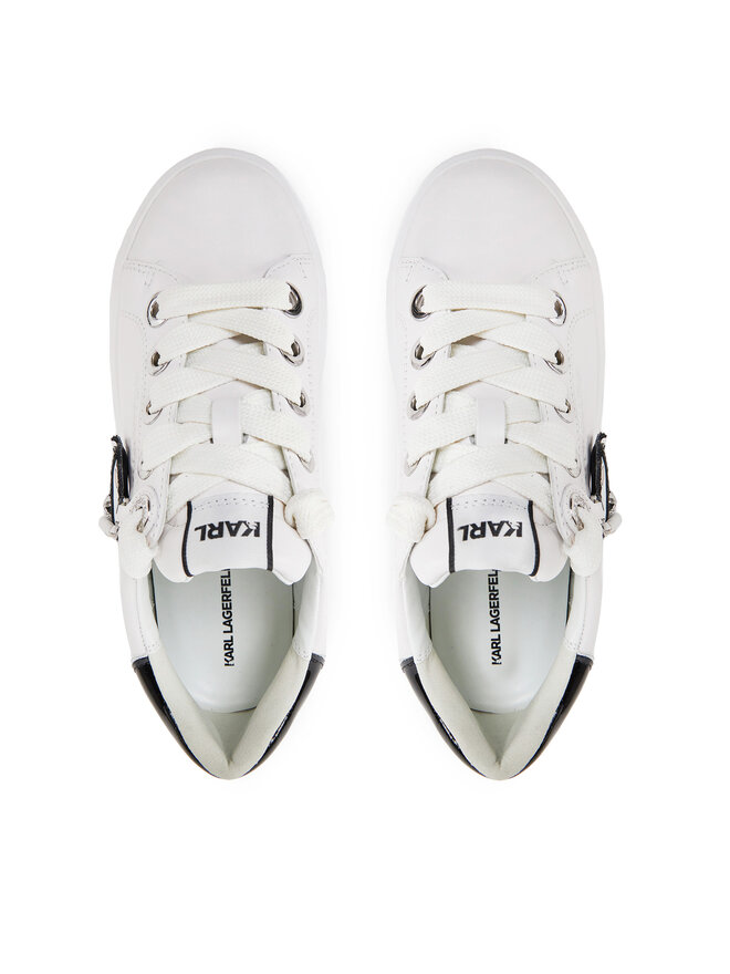 KARL LAGERFELD Сникърси KARL LAGERFELD KL62576T Бял