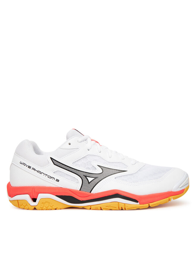 Mizuno Batai uždaroms aikštelėms Mizuno Wave Phantom 3 X1GA2260 Balta
