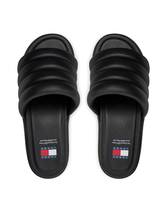 Tommy Jeans Ciabatte Tommy Jeans Tjw Wedge Sandal EN0EN02455 Nero