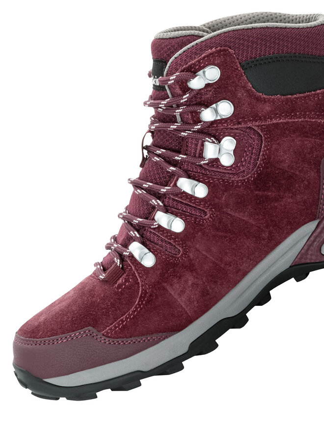 Jack Wolfskin Scarpe da trekking Jack Wolfskin Refugio Texapore Mid W 4050871 Bordeaux