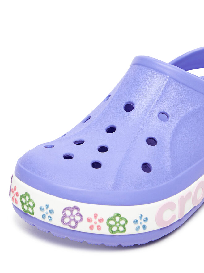 Crocs Klapki Crocs BAYABAND CLOG K 211302-5PY Fioletowy