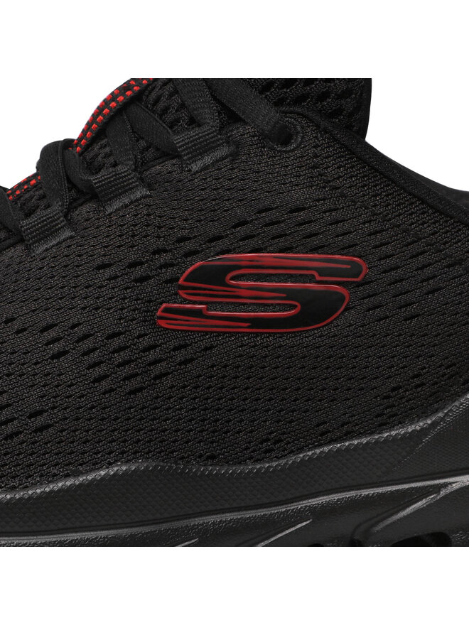 Skechers Sneakersy Skechers Fasten Up 232136/BBK Černá