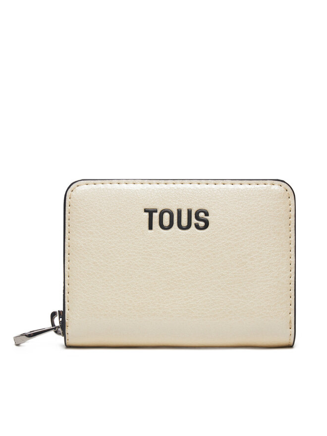 TOUS Малък дамски портфейл TOUS New Dorp 2002103401 Бежов
