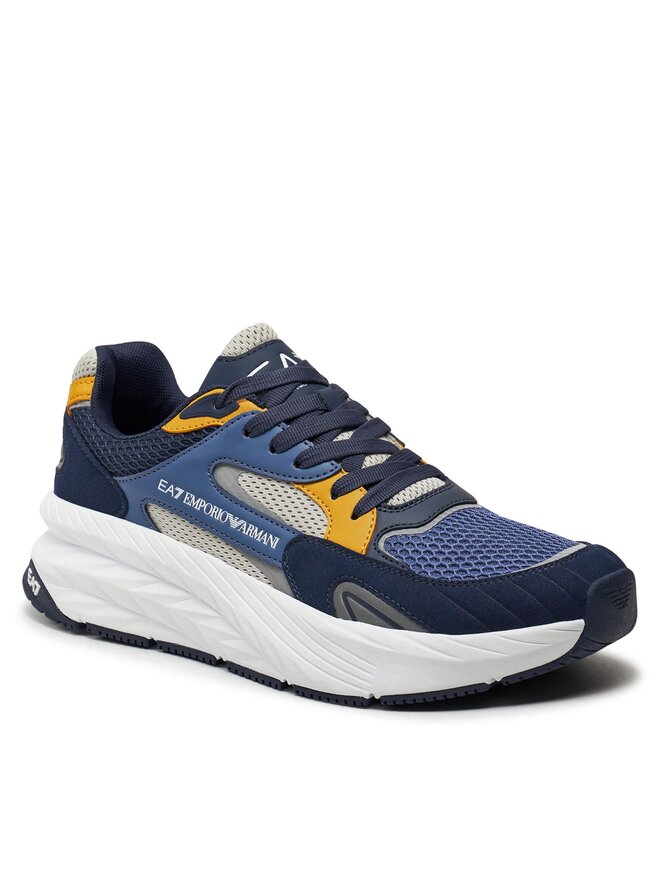 EA7 Emporio Armani Sneakersy EA7 Emporio Armani X8X178 XK382 T673 Tmavomodrá