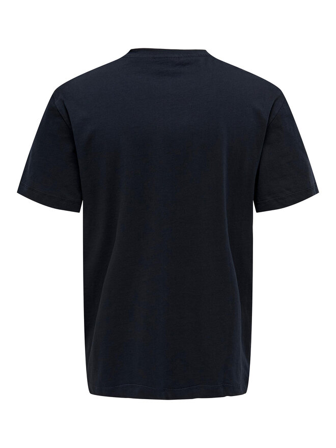 Only & Sons Only & Sons Camiseta 22025208 Azul marino Regular Fit