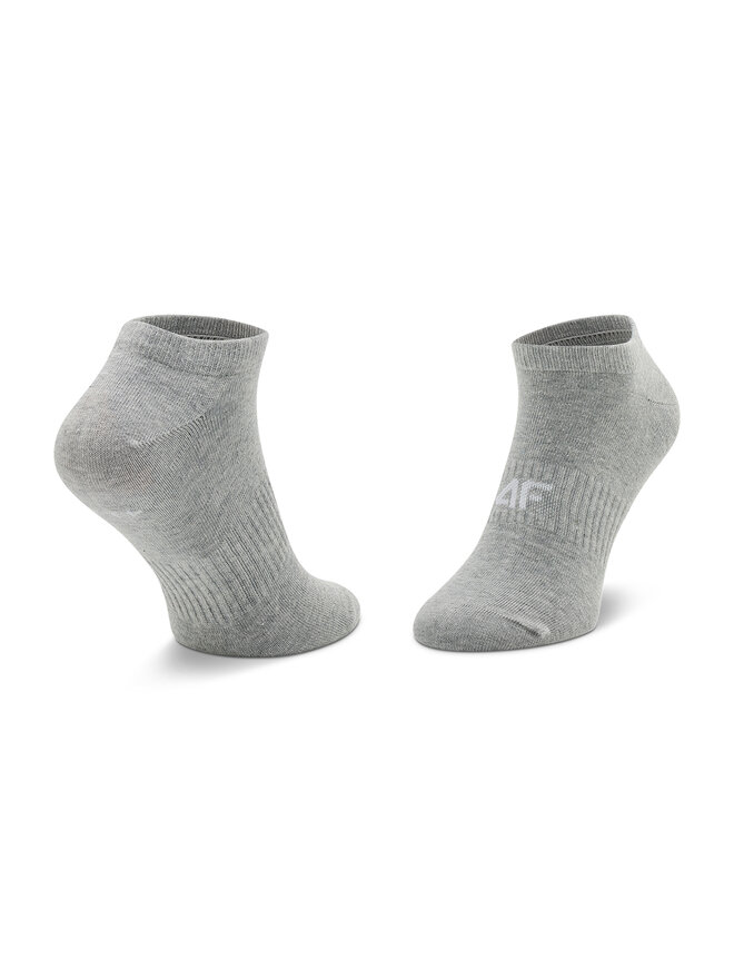 4F Комплект 3 чифта къси чорапи мъжки 4F H4L22-SOM301 Черен