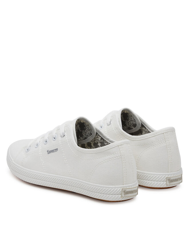KangaRoos Πάνινα παπούτσια KangaRoos K-VW Avril 30099 000 0036 Λευκό