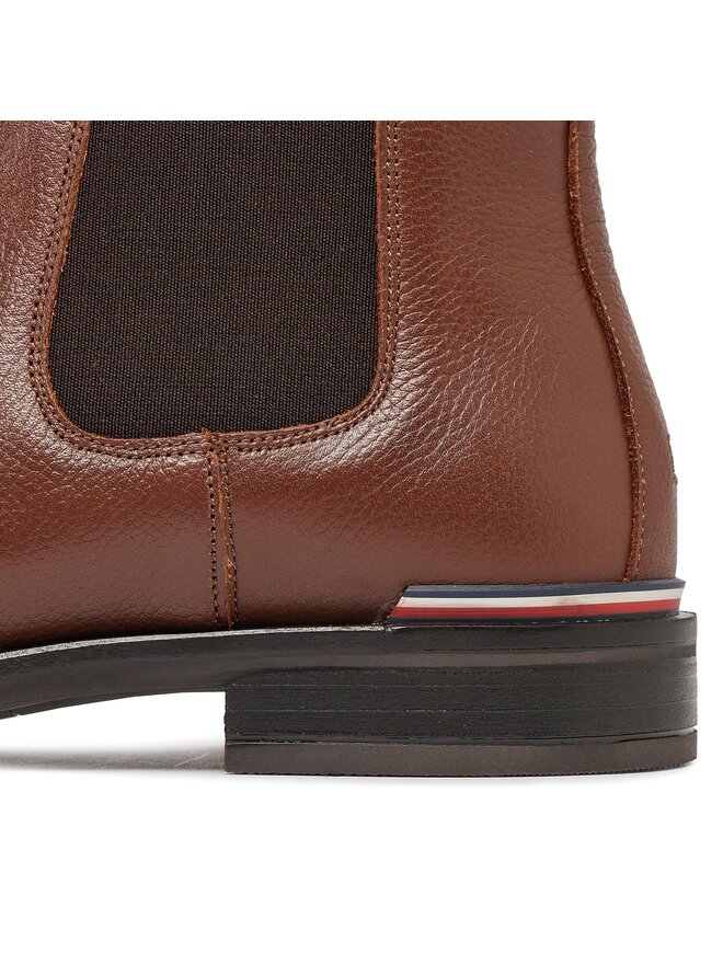 Tommy Hilfiger Боти тип челси Tommy Hilfiger Th Central Cc And Coin Кафяв