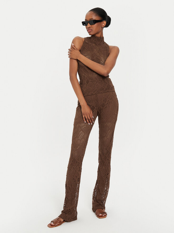 Gestuz Gestuz Τοπ Hilma 10909260 Καφέ Slim Fit