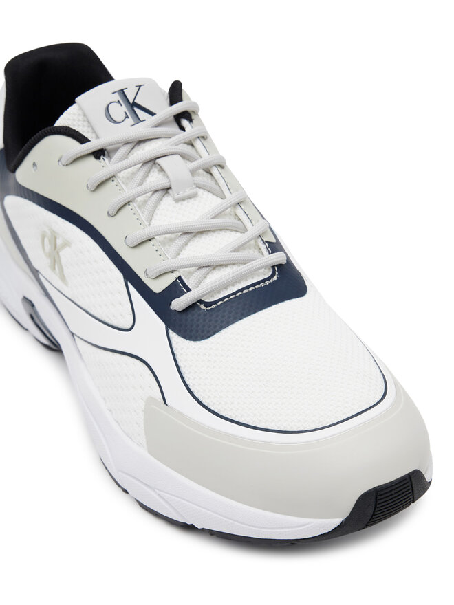 Calvin Klein Jeans Sportcipők Calvin Klein Jeans Retro Tennis Low Knit Mix YM0YM01310 Fehér