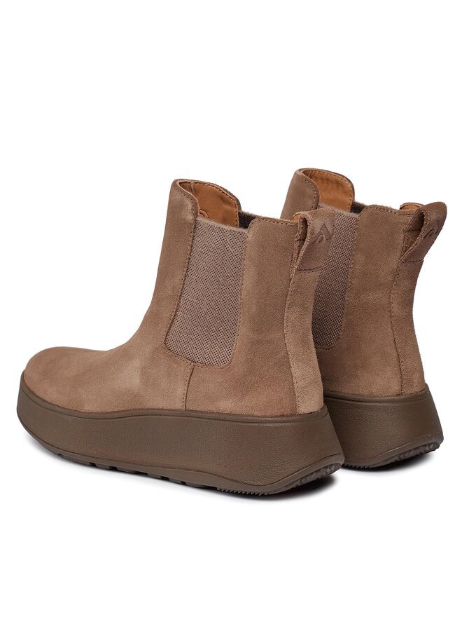 FitFlop Боти тип челси FitFlop F-Mode GR7-A76 Сив