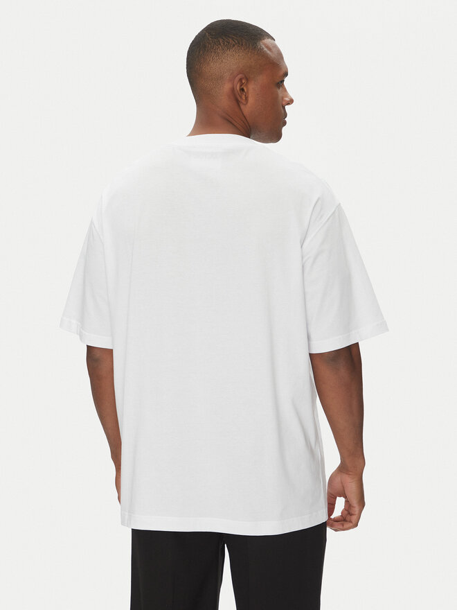 Versace Jeans Couture Versace Jeans Couture Camiseta 78GAH6L1 Blanco Regular Fit