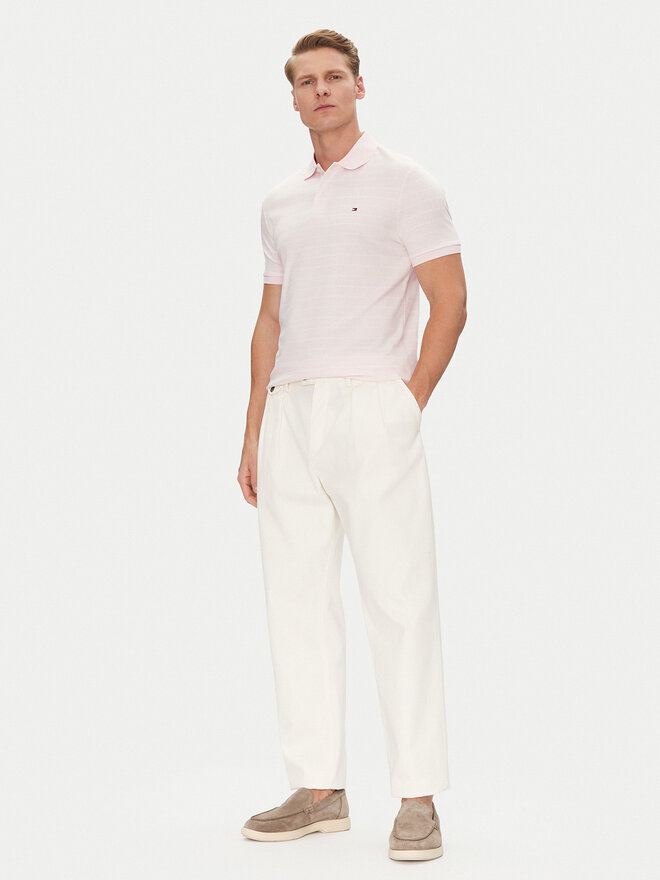 Tommy Hilfiger Tommy Hilfiger Pólóing MW0MW39994 Rózsaszín Regular Fit