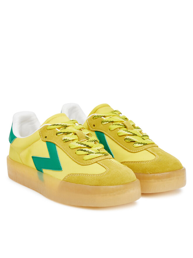 Aldo Sneakersy Aldo Retrostep 14002056 Żółty