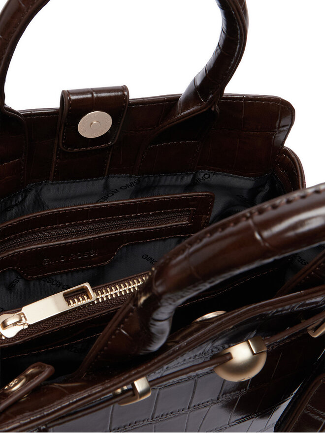 GINO ROSSI Handtasche GINO ROSSI EO-KY-389C Dunkelbraun