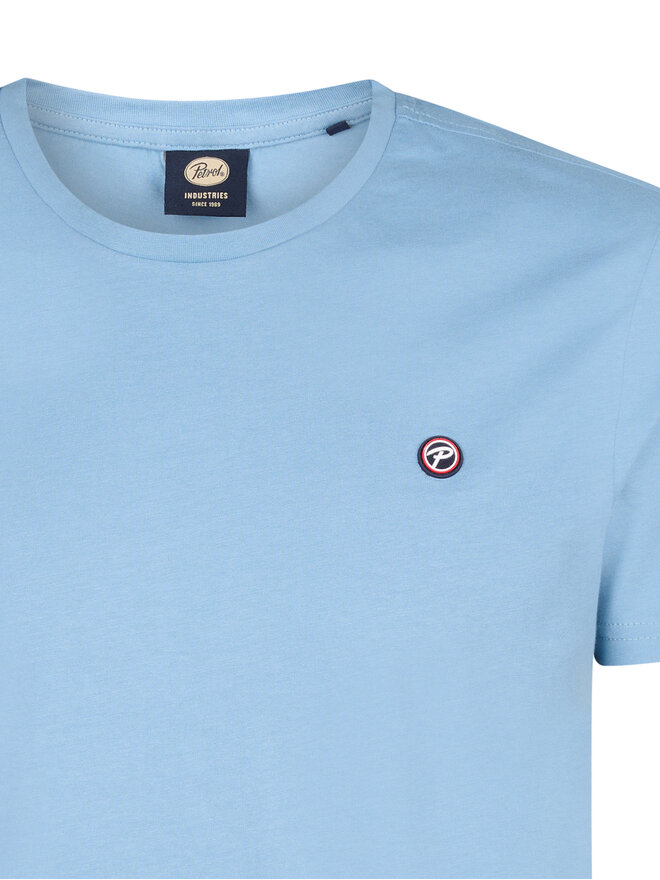 Petrol Industries Petrol Industries Camiseta M-ROS-TSR002 Celeste Regular Fit