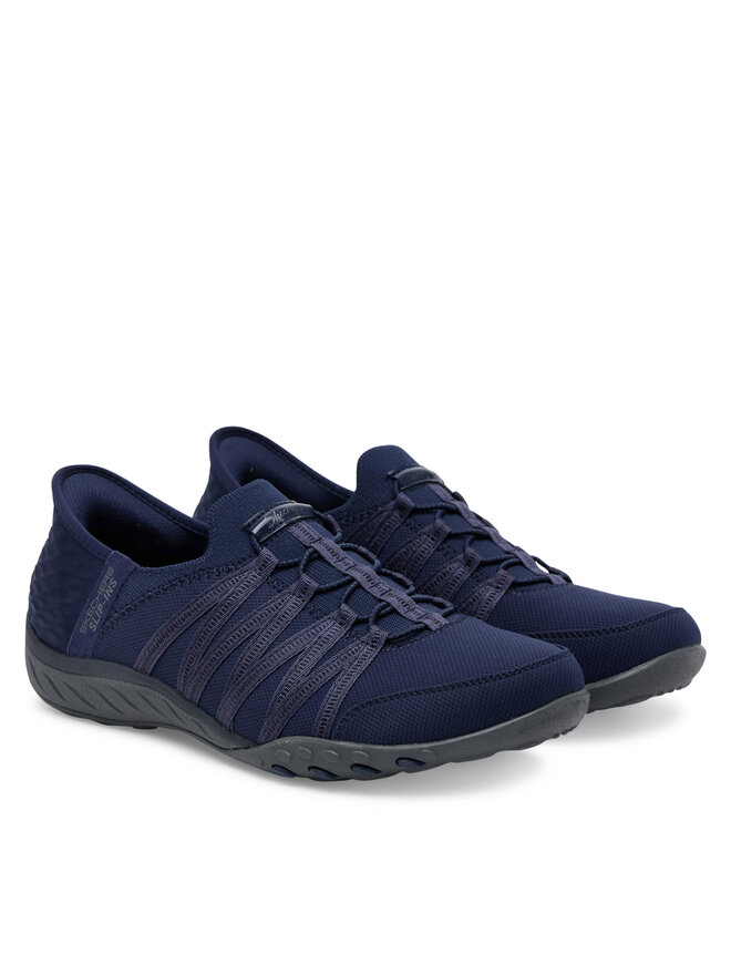 Skechers Сникърси Skechers Breathe Easy - Roll With Me 100593/NVY Тъмносин
