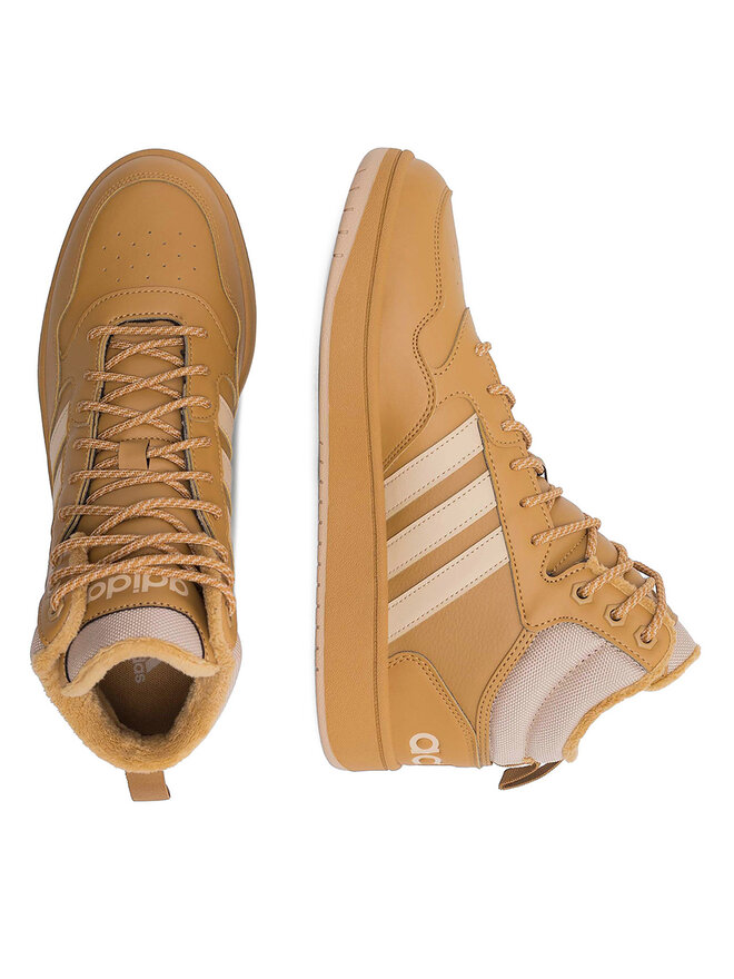 adidas Сникърси adidas HOOPS 3.0 MID WINTER IF2636 Бежов