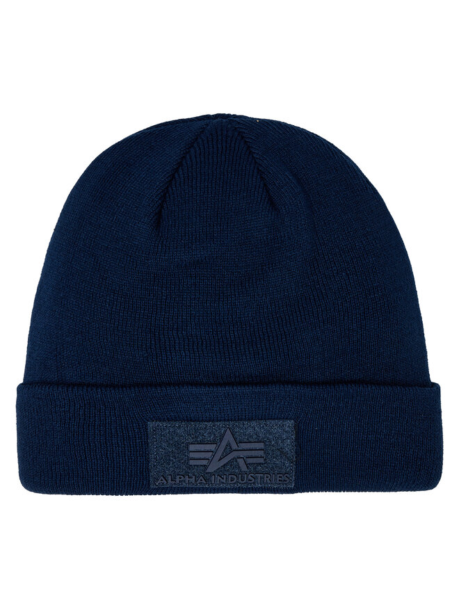 Alpha Industries Čepice Alpha Industries VLC Beanie 118943 Tmavomodrá