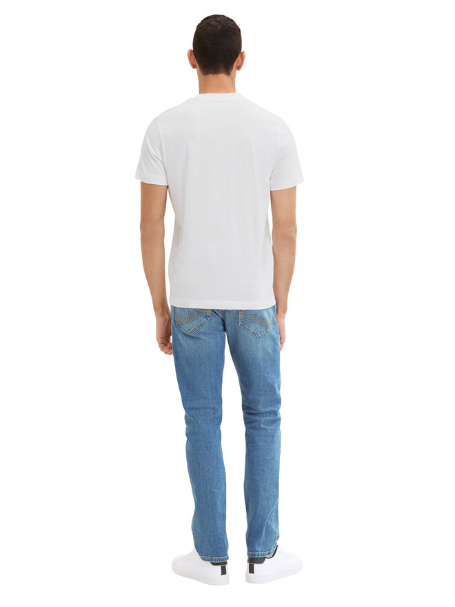 Tom Tailor Tom Tailor Marškinėliai 1035611 Balta Regular Fit