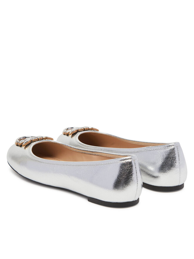 PINKO Baleriny PINKO Gioia 03 SD0295 P049 Srebrny