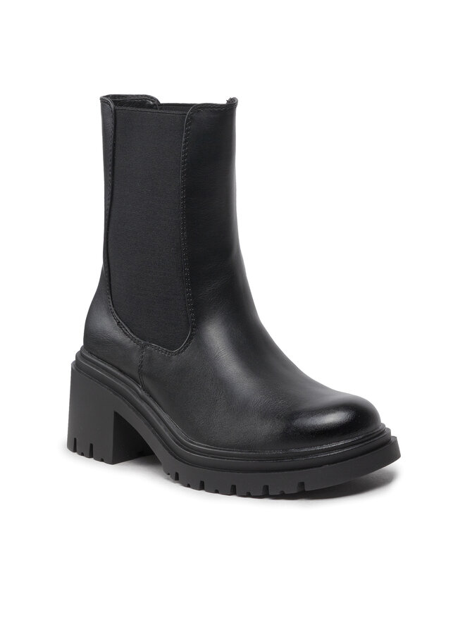 DeeZee Bokacsizma DeeZee ZAL6108-1 Fekete