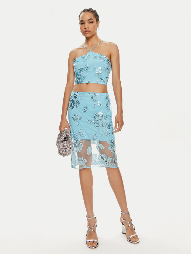 ROTATE ROTATE Top Anki 1125712963 Blau Regular Fit