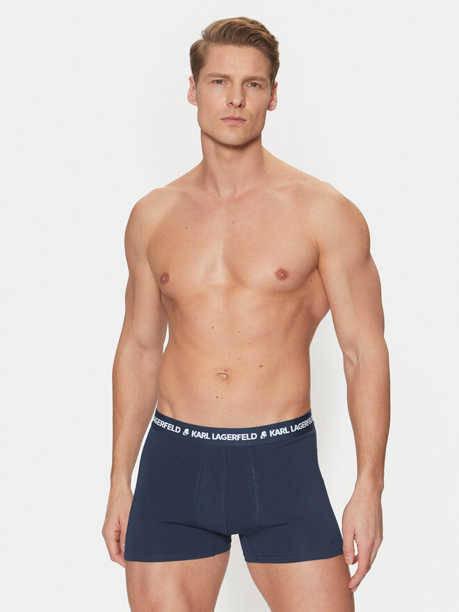 KARL LAGERFELD KARL LAGERFELD 3 darab boxer A1M47151 Sötétkék
