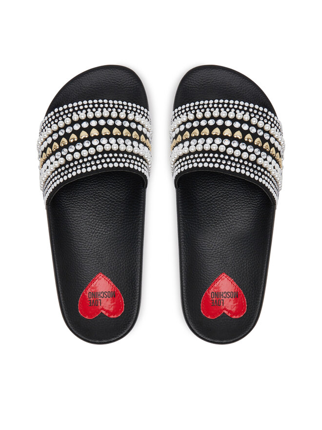 LOVE MOSCHINO Pantoletten LOVE MOSCHINO JA28352G0MJAA000 Schwarz