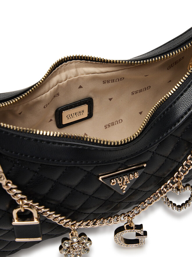 Guess Τσάντα Guess Everlee HWEG86 79180 Μαύρο