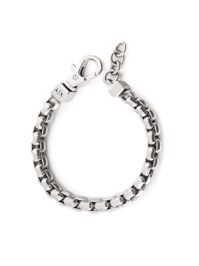Armani Exchange Bransoletka Armani Exchange AXG0045040 Srebrny