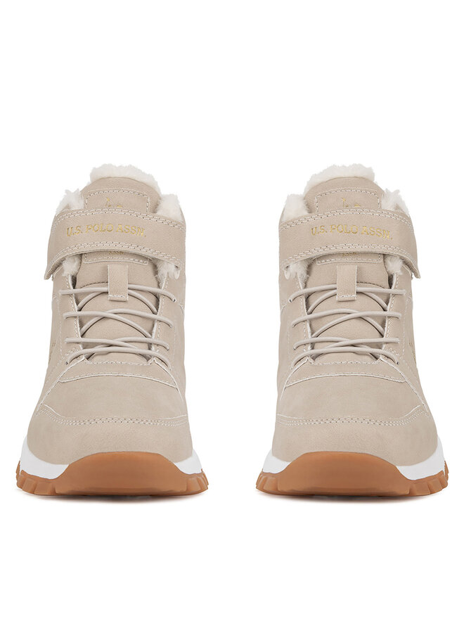 U.S. Polo Assn. Зимни обувки U.S. Polo Assn. MELITA001K/DY1 Бежов