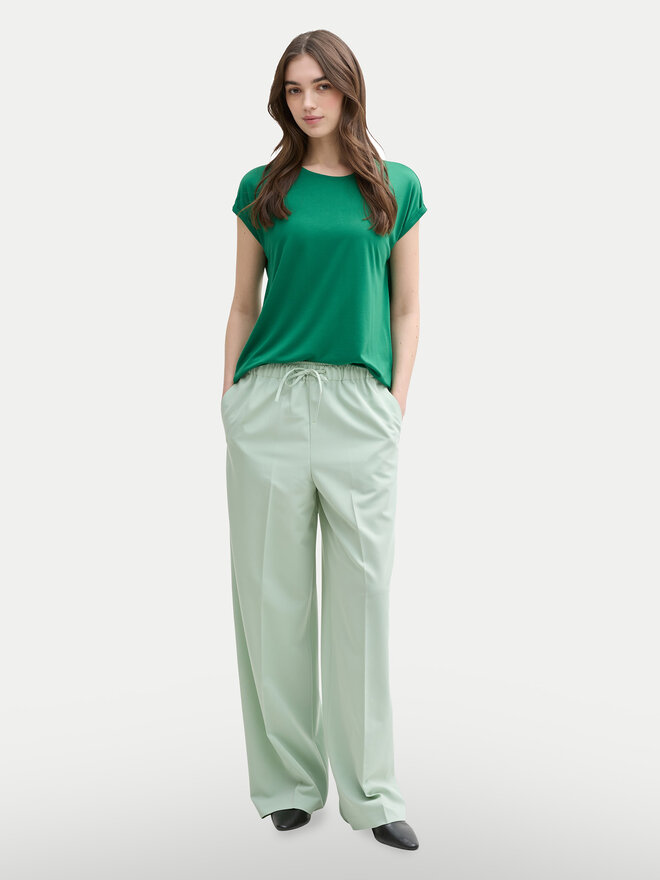 Tom Tailor Denim Tom Tailor Denim Camiseta 1030942 Verde Regular Fit