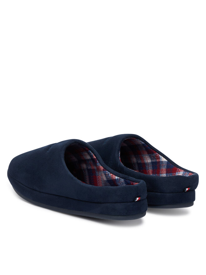 Tommy Hilfiger Hausschuhe Tommy Hilfiger M Check House FM0FM05615 Dunkelblau